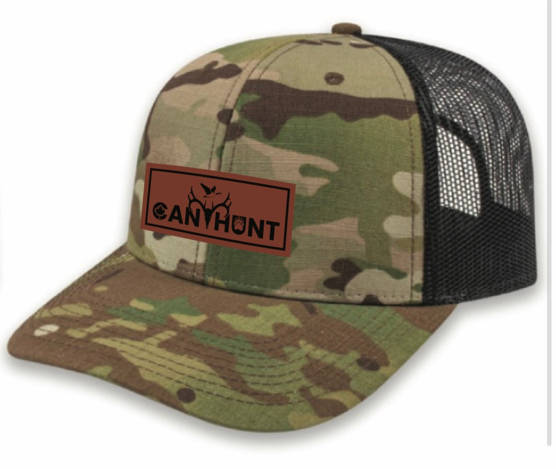 Cap Camo Snap back Hunting Cap  Green Camo