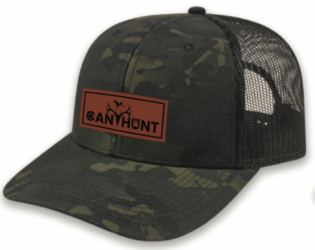 Cap Camo Patch Black